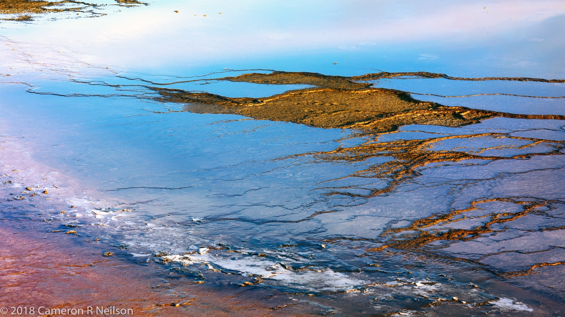 Grand Prismatic Fracture. Image #2 of 10 – Cameron R Neilson Photographer